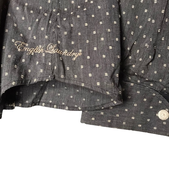 English Laundry x Christopher Wicks Collab Long Sleeve Button Up Handsewn Shirt - Picture 7 of 13